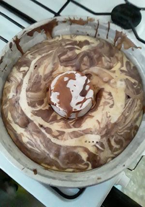 Una foto de Budín /bizcochuelo marmolado