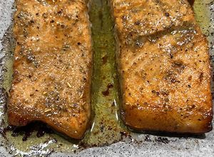 Foto di Salmone marinato Worcestershire