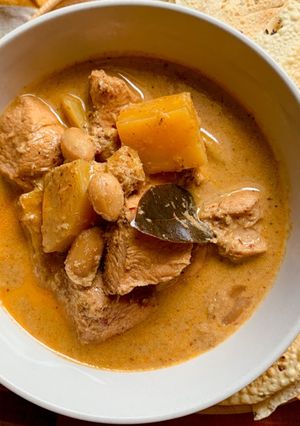 รูปของ มัสมั่นไก่ สูตรเข้มข้นเเต่ไม่มันเยิ้ม