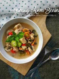 Foto resep Garang Asem Bening (tanpa santan, tanpa daun pisang)
