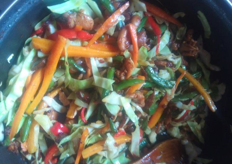 How to Make Favorite Vegetable stirfry