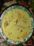 Opor ayam tahu coklat
