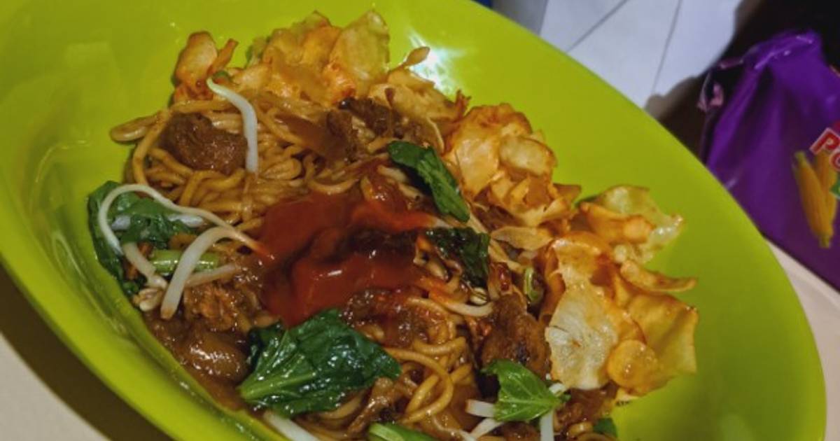 Resep Mie ayam jawa oleh Rara Panda 🐼 - Cookpad