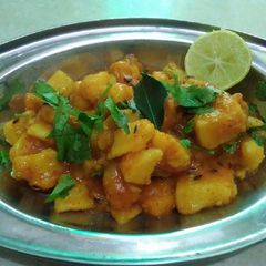 #sabz फराली आलू A picture of #sabz फराली आलू.