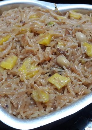 A picture of Jackfruit vermicelli kesari.