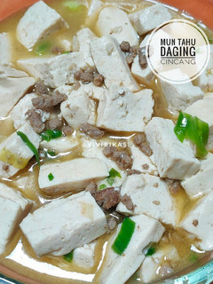 Foto resep Mun Tahu Daging Cincang