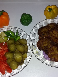 عکسی از دستور کتلت بادمجان🍆🍅🥔