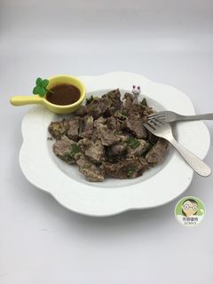 燒烤香蘭優格嫩牛肉～使用國際牌水波爐 的食譜成品照片