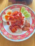 ข้าวหมูแดง/น้ำราด