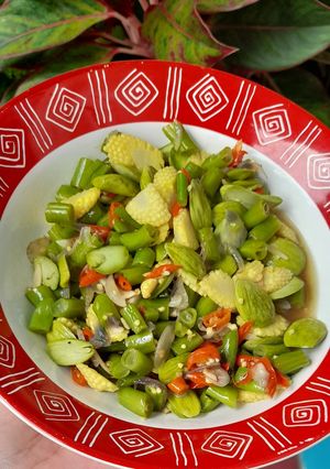 Foto resep Tumis Jagung Muda