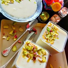 A picture of Guava Basundi (guava, condensed milk).