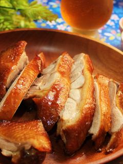 【御釀燒烤滋味】茶香燻雞 的食譜成品照片
