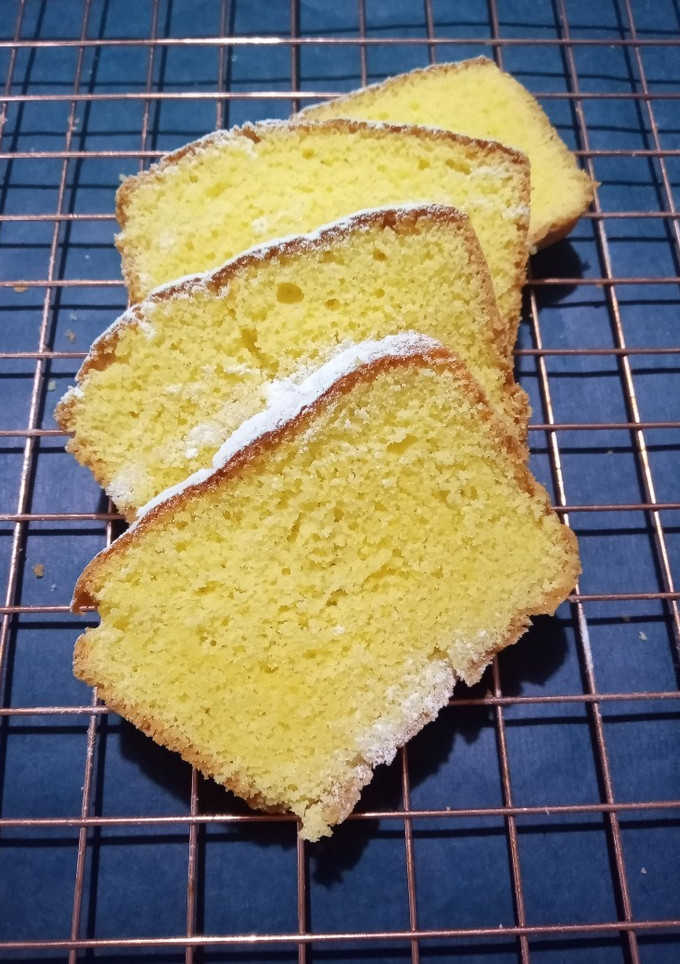 Una foto de Budín de vainilla. Receta básica. Sin gluten