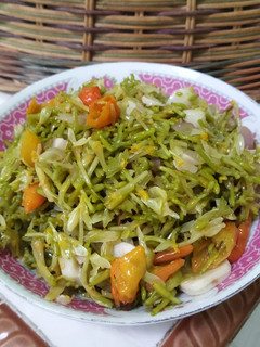 Foto resep Tumis bunga pepaya anti pahit