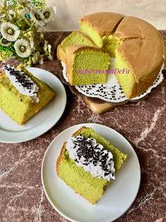 Foto resep Pandan Chiffon Gluten Free