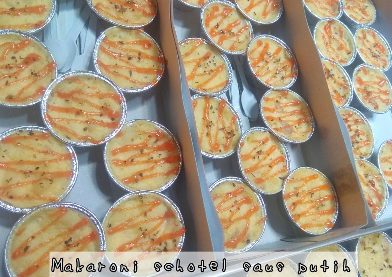 Makaroni schotel saus putih