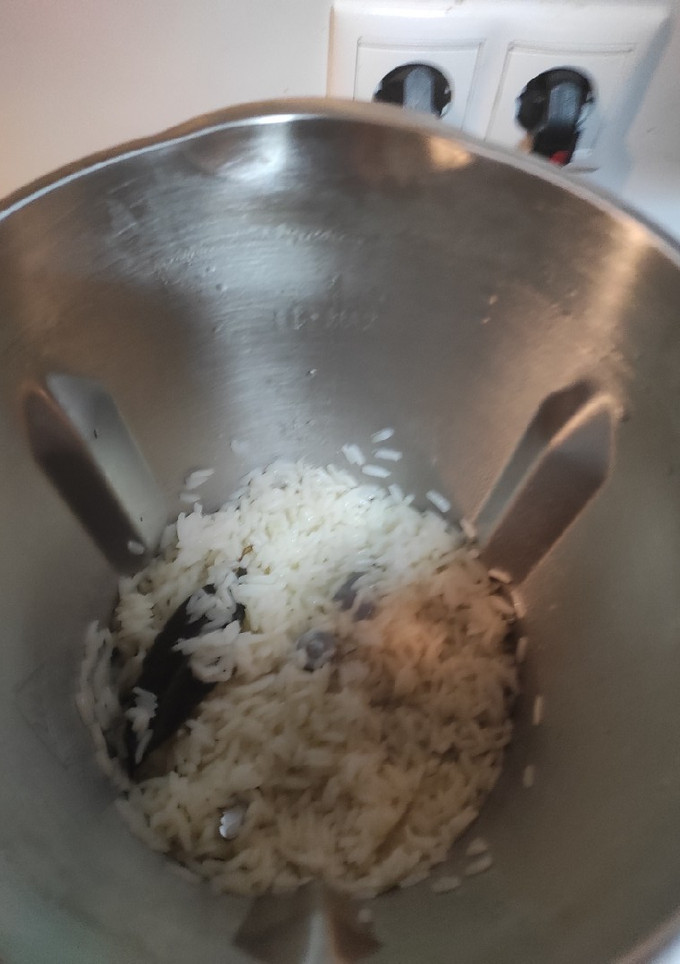 Una foto de Arroz blanco Mambo