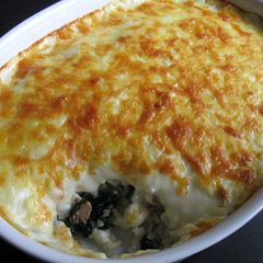 A picture of Tuna & Spinach Doria.
