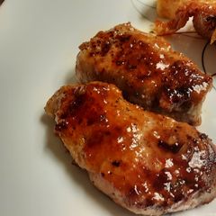 A picture of Peach Jalapeño BBQ Sauce.