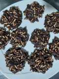 Galletas de arroz soplado y chocolate