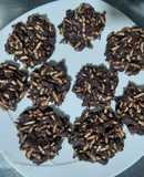 Galletas de arroz soplado y chocolate