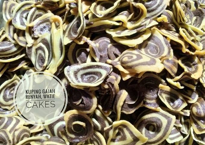 Anti Ribet, Membuat Kuping gajah renyah Enak