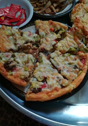 صورة لوصفة البيتزا 😍