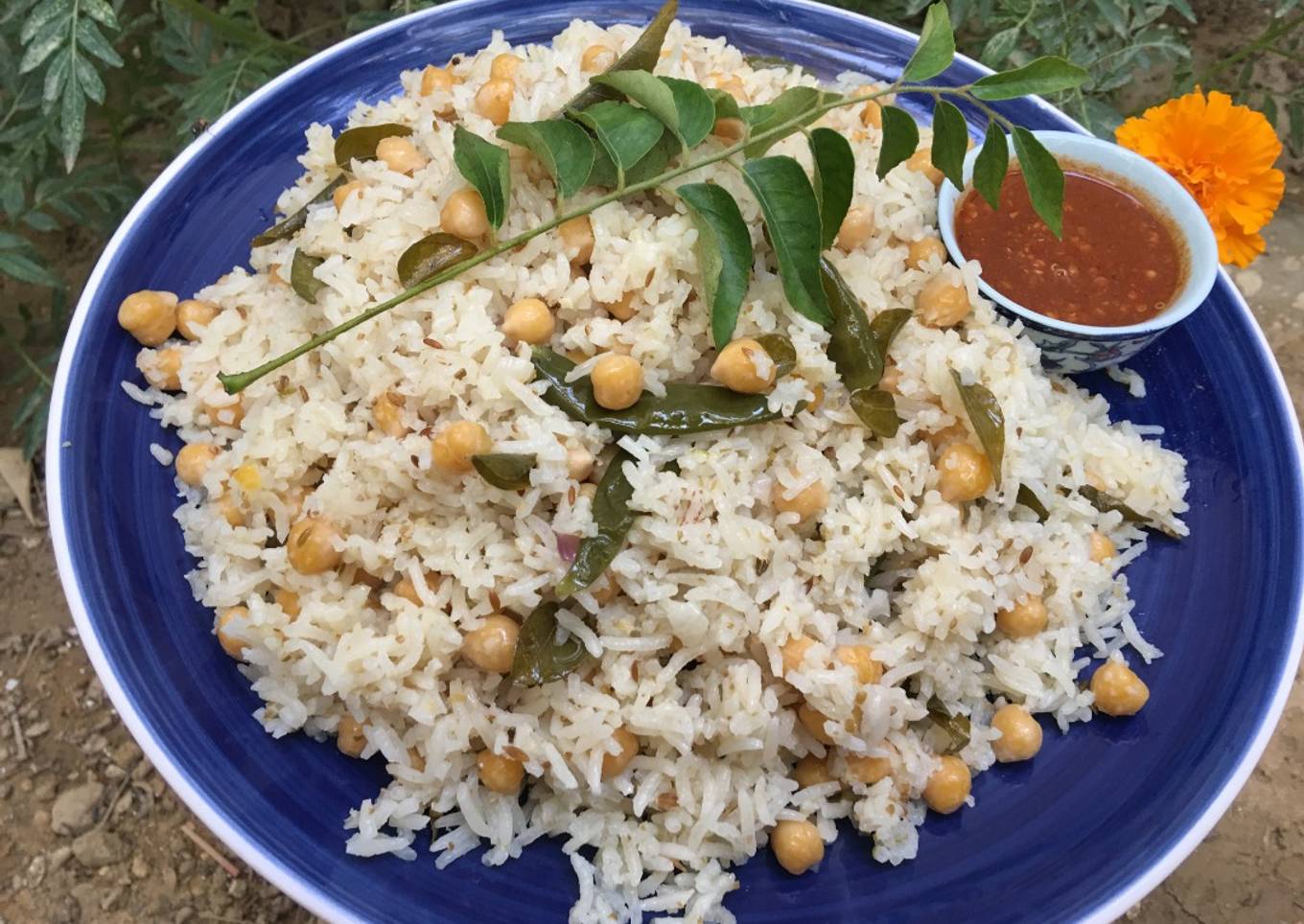 !!! Channa Karhi Patta Biryani  #KokabandCookpad