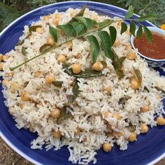 A picture of !!! Channa Karhi Patta Biryani  #KokabandCookpad.