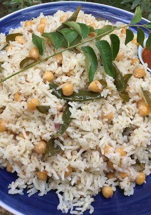 A picture of !!! Channa Karhi Patta Biryani  #KokabandCookpad.