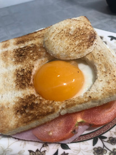 Una foto de Sándwich de huevo a mi manera