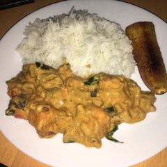 A picture of Peanut stew (vegan).