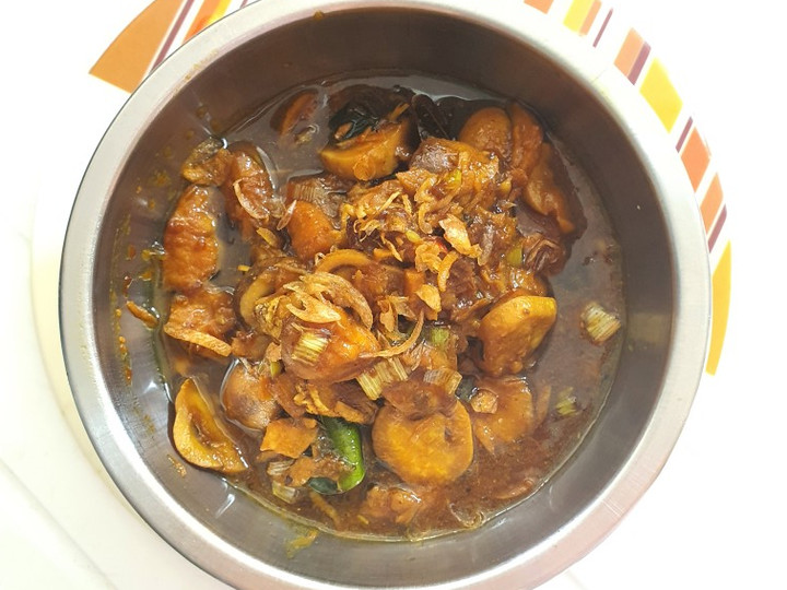 Resep Topping mi ayam jamur kecap ala fe Enak Dan Mudah