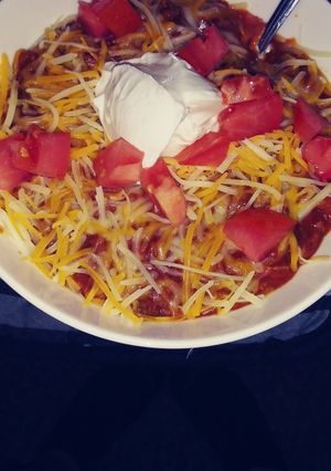 A picture of Borachos "Drunken Beans".