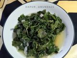 Tumis daun Ubi sederhana