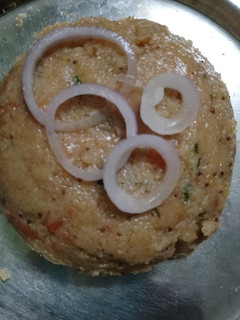A picture of Rava upma.