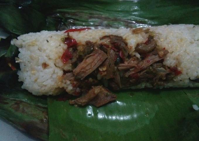 Cara Membuat Nasi liwet bakar #4 yang Lezat Sekali