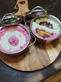 紫薯克拉芙緹 的食譜成品照片