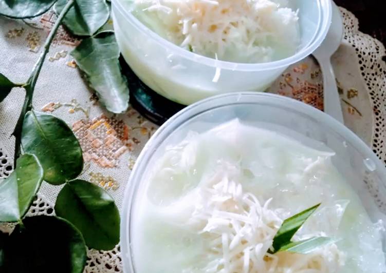 Cara bikin Buko Pandan  Anti Gagal