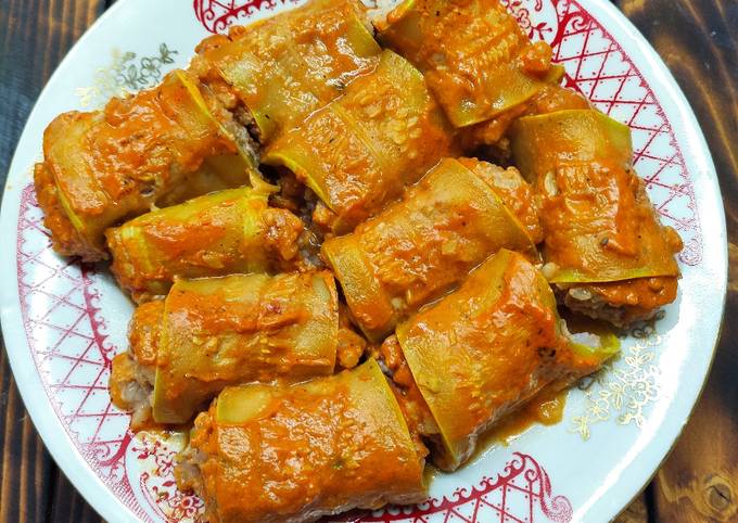 Голубцы из кабачков