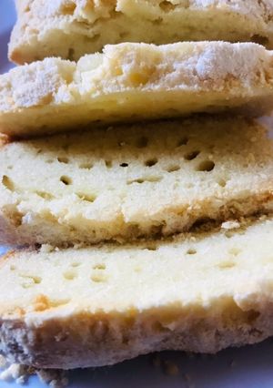 Una foto de Budín de limón sin gluten