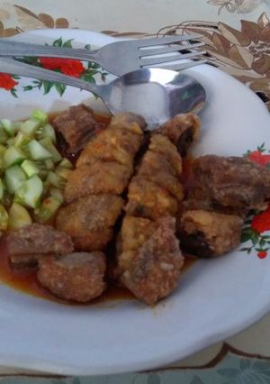 Foto resep Pempek tongkol belut