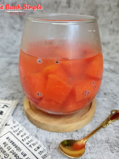Foto resep Es Buah Simple