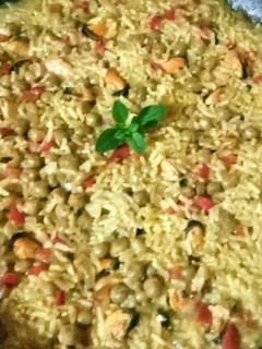 Una foto de Arroz con mariscos