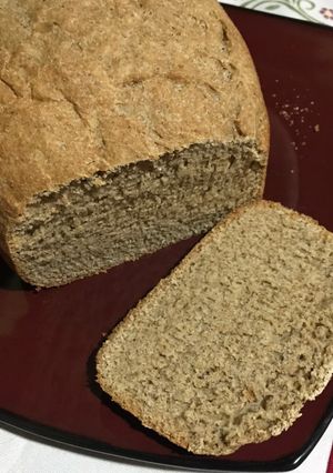 Una foto de Pan integral de camote en panificadora
