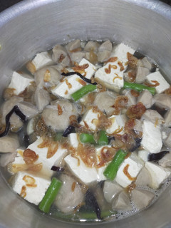 Foto resep Sup Tahu Bakso Bihun Jamur