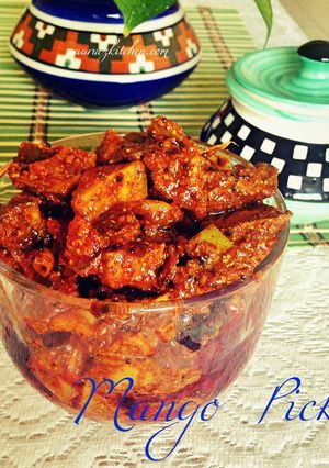 A picture of Raw Mango Pickle / Aam Ka Atchar.