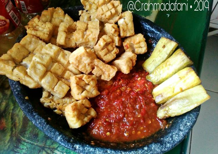 Tahu Domino Sambal Terasi