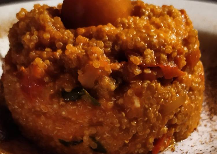 Sformatino di quinoa ai pomodorini 🍅🍅🍅
