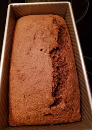 A picture of Vegan Spiced Applesauce Cake.